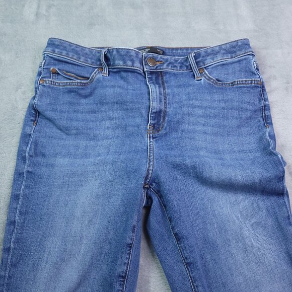 Simply Vera Vera Wang Mid Rise Bootcut Jeans 14 Medium Wash Stretch - Picture 6 of 8